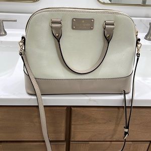 Kate Spade Dome Satchel with cross body strap